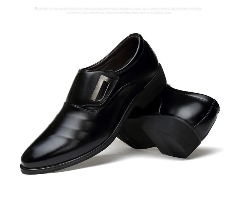 Aleafalling/блестящие мужские официальные туфли на липучке туфли-оксфорды из