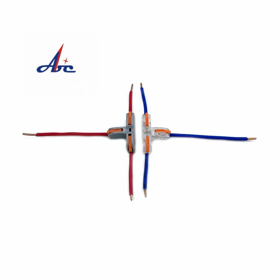 Новый универсальный Т-образный Вставной соединитель для проводов Клеммная