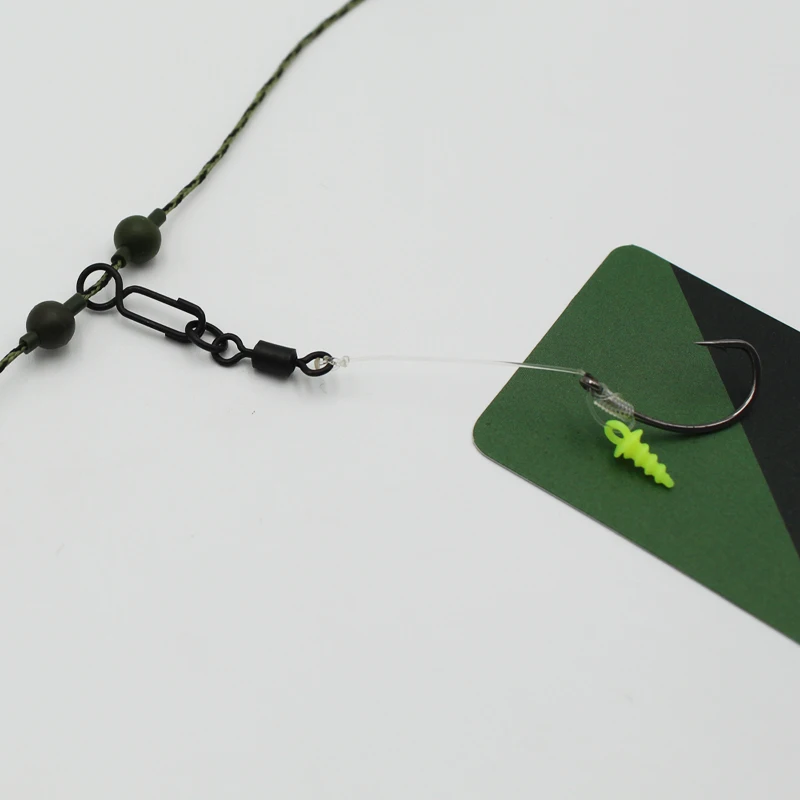 20 шт. рыболовные аксессуары для ловли карпа зажим кольца с микро-Hooklink