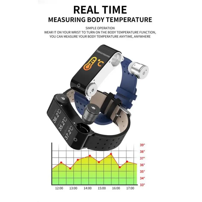 

Bluetooth Earphone Bluetooth Call Smart Watch Heart Rate Blood Pressure Monitoring Sports Fitness Smartwatch For IOS Android