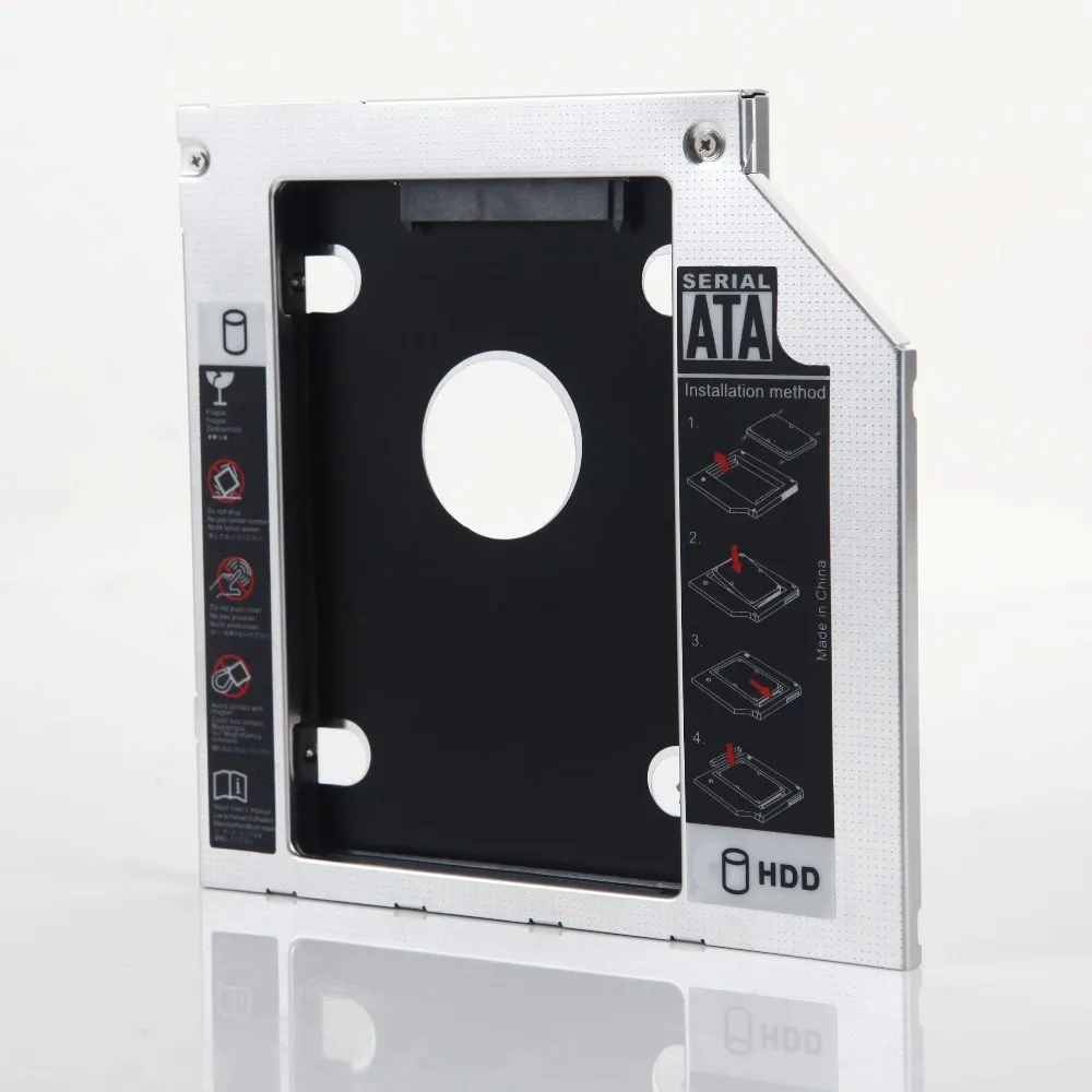 2nd жесткий диск SSD Оптический Caddy рамки адаптер для ноутбука Acer Aspire V5-471 TravelMate P257-M