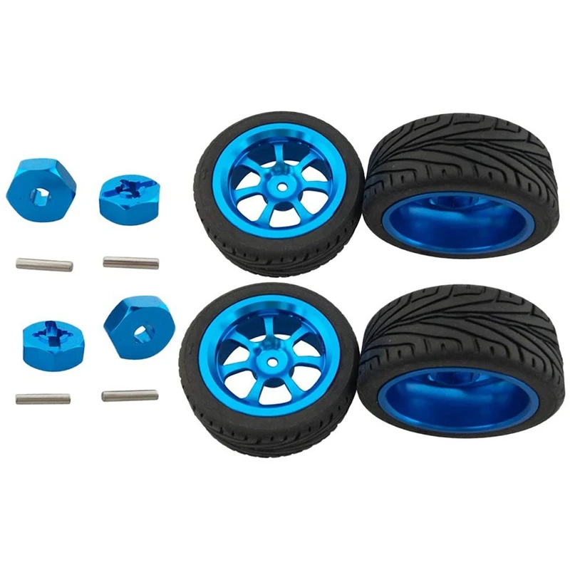 RC колеса шины с шестигранной гайкой для 1/18 Wltoys A959-B A979-B A959 A969 A949 A979 K929 автозапчасти