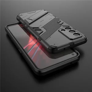 for oppo k9 case cover shockproof bumper bracket stand holder full protect armor back cover for oppo k9 phone case for oppo k9 free global shipping