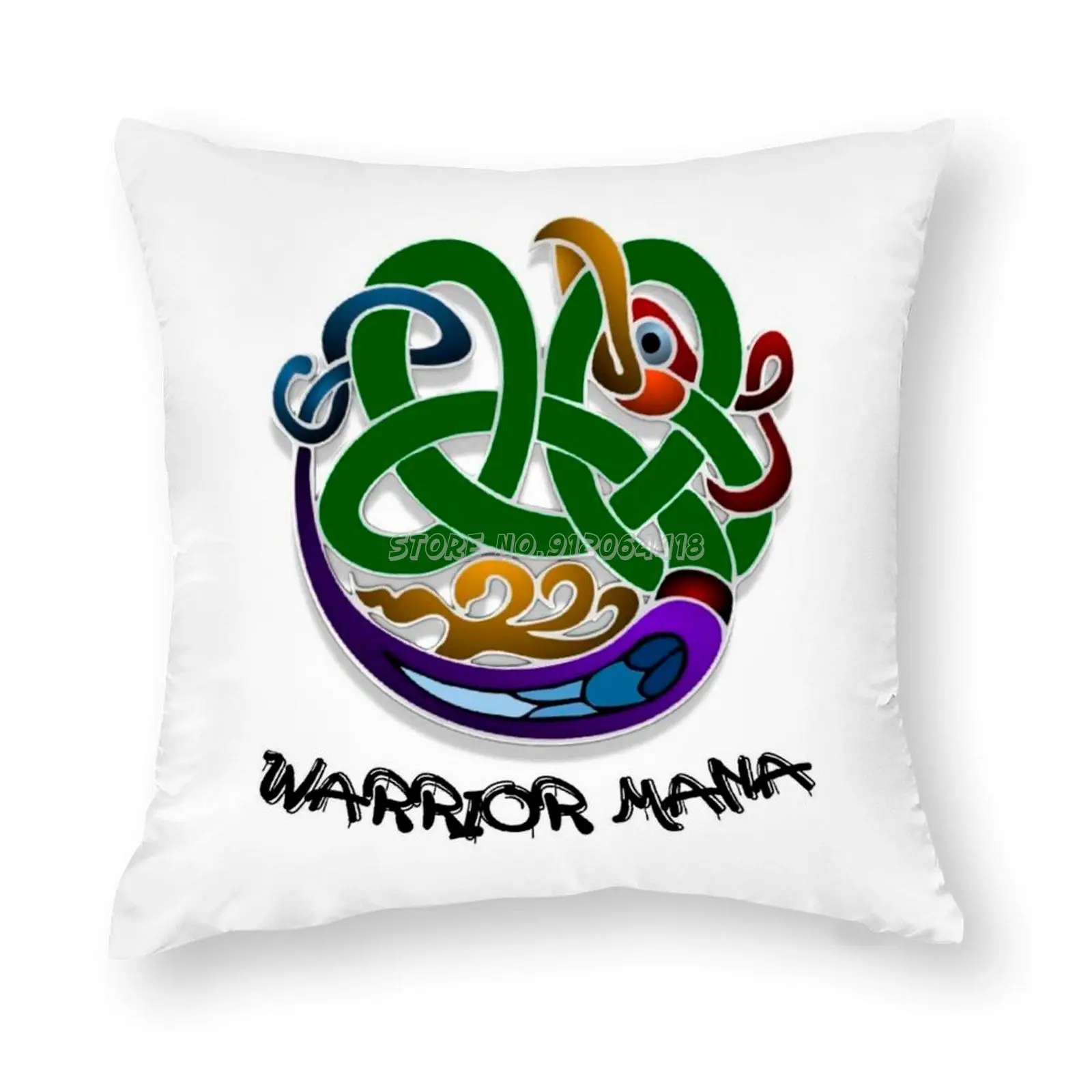 Красочная искусственная декоративная наволочка для домашних подушек не входит в