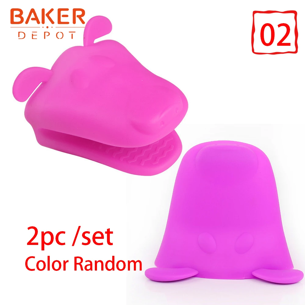 Силиконовый зажим для духовки BAKER DEPOT гриля в форме собаки горячей пластины