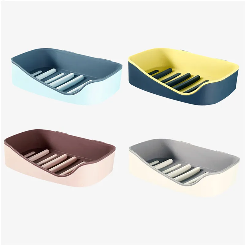 Мыльница с регулируемой направляющей для душа мыльницы гладким дном держатель