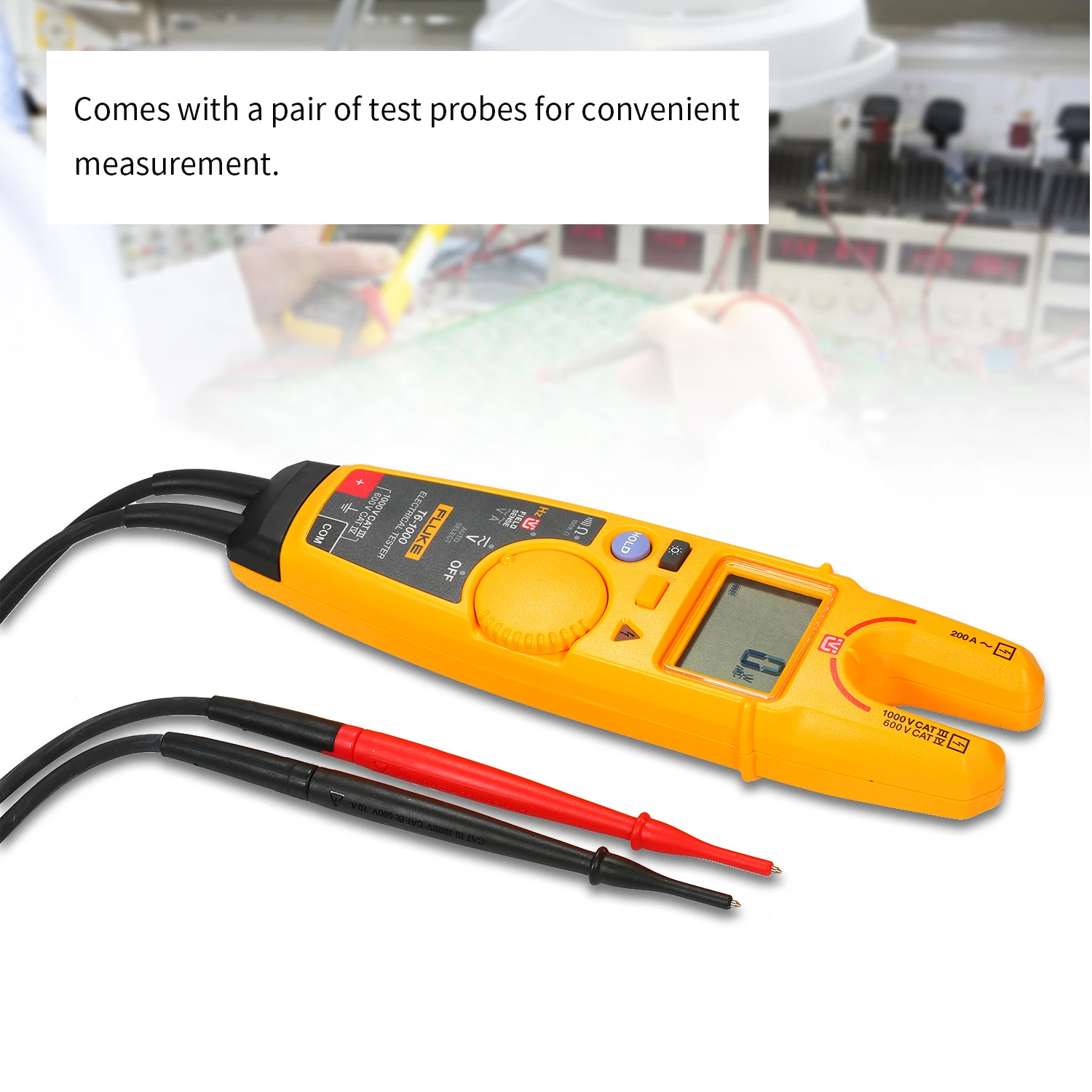 Тестер бесконтактного измерения напряжения и силы тока|Токоизмерительные клещи|