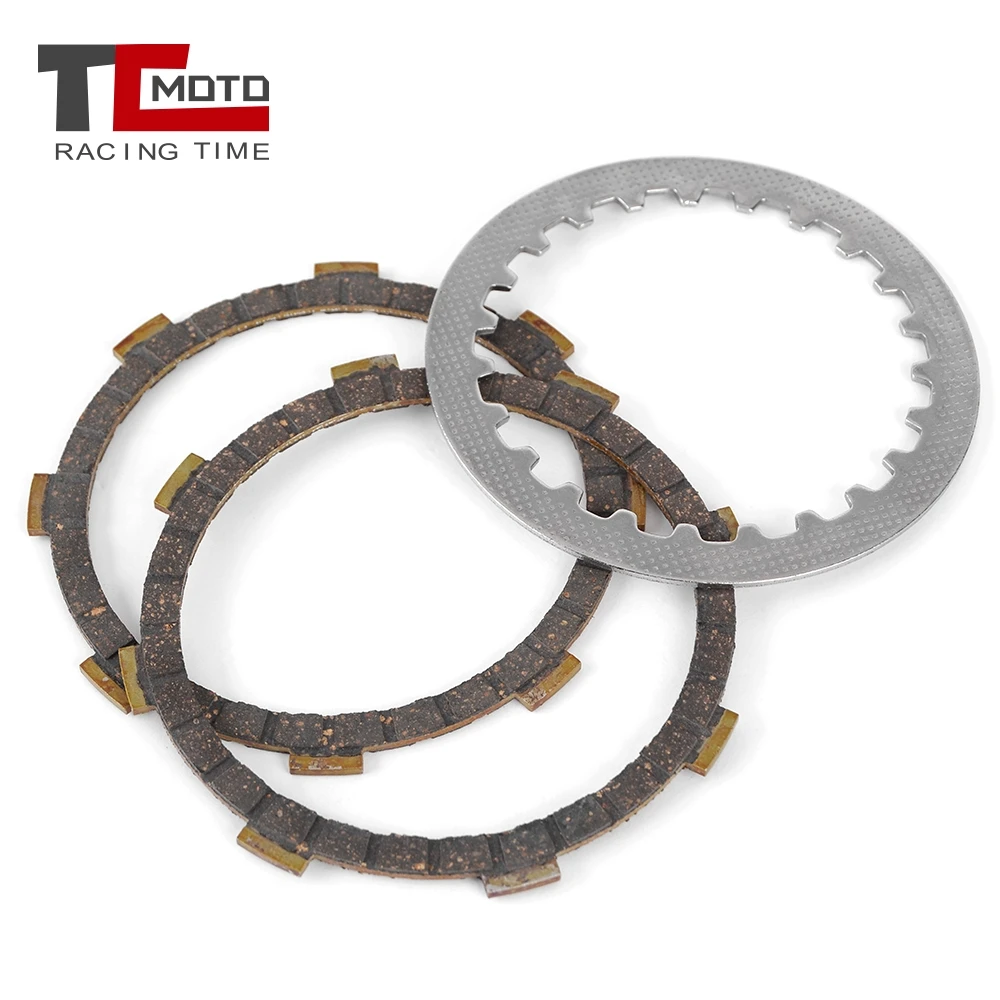 Диск сцепления фрикционный плиты комплект для Yamaha DT50R DT50 RD50 RX50 RX50K RX50L YSR50 YB50 YB-1 MR50 QA50 QB50 JT1 JT1L JT2 JT2MX