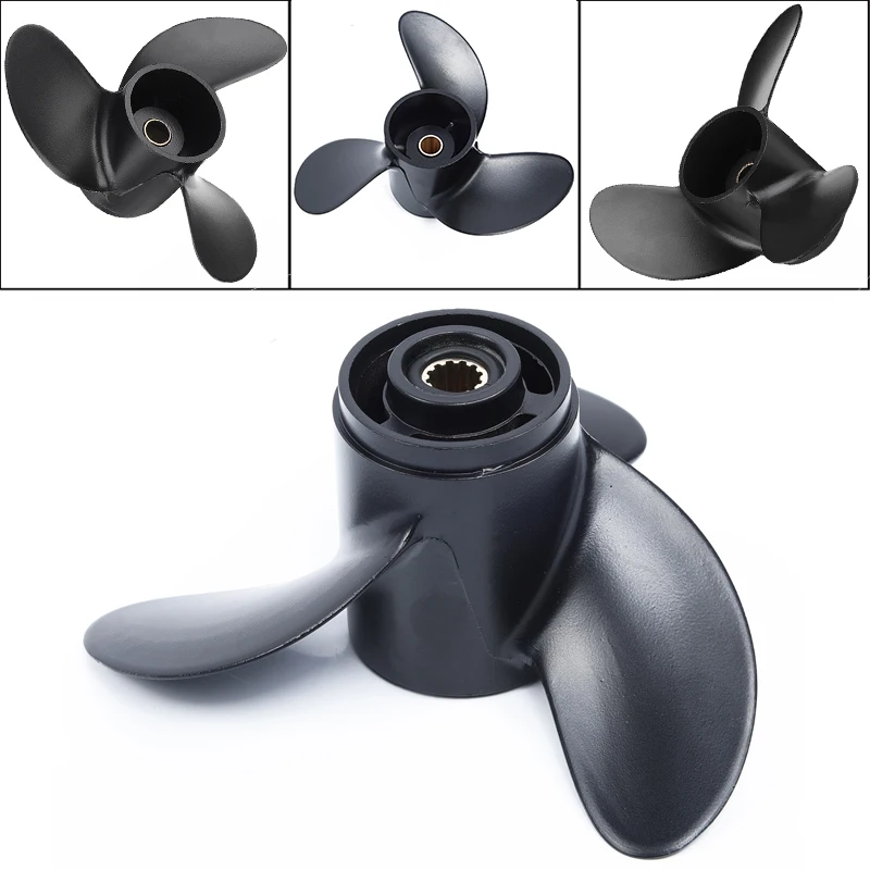 

For Tohatsu /Nissan /Mercury 4-6HP 3 Blades 3R1W64516-0 Outboard Propeller 7.8X8