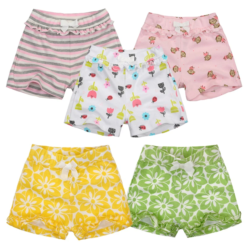 

Girls summer cotton shorts baby shorts children summer pants girls hot pants comfortable soft multicolor optional