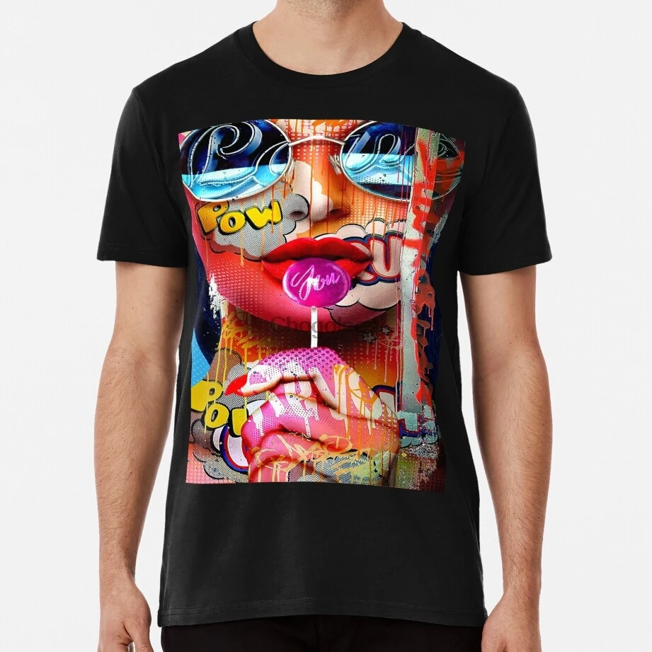 Детская футболка в стиле поп-арт с коллажем |