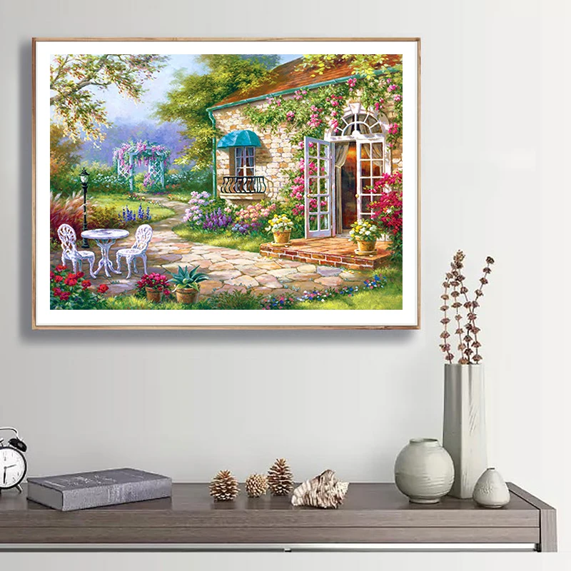 5D алмазная Картина Пейзаж Вышивка крестом сделай сам полная Алмазная вышивка