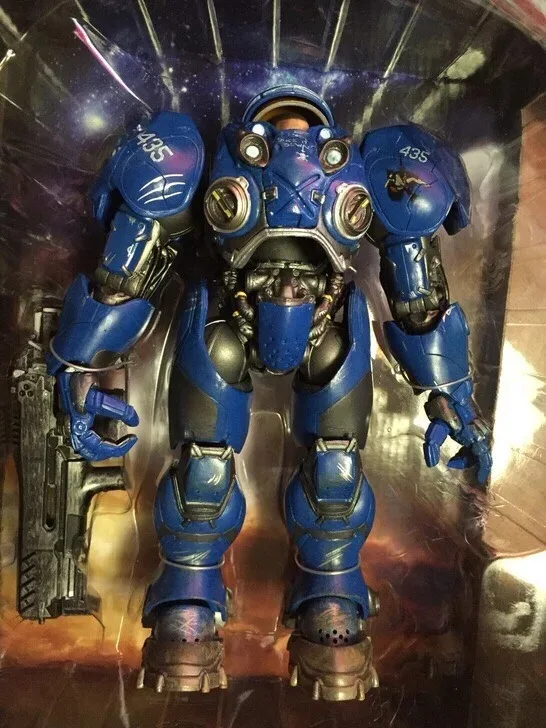 StarCraft 2dc Storm Hero Terran Marines тайский КИТ Финли суставы Супер милый мультфильм Гараж Комплект
