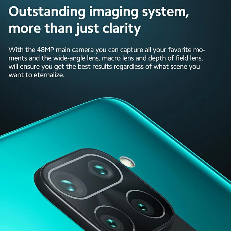 Глобальная версия Xiaomi Redmi Note 9 3 Гб оперативной памяти 64 ГБ мобильный телефон Helio G85