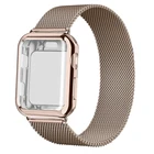 Чехол и ремешок для Apple Watch Band 44 мм 40 мм 42 мм 38 мм 42 40 44 мм, металлический магнитный браслет для iWatch series 5 4 3 se 6