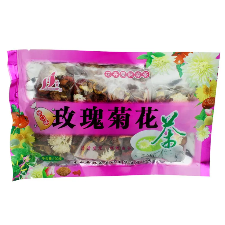 Shenghua травяной чай роза хризантемы 100 г ледяной семена стеркулии Lychnophorae пакеты в