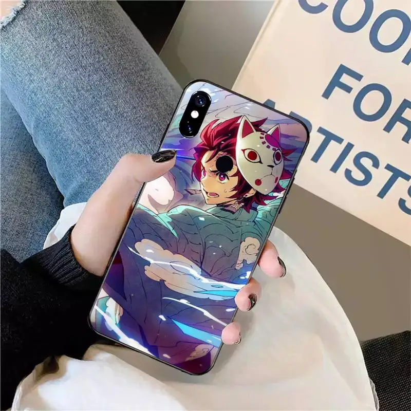 

Demon Slayer Anime Phone Case For Xiaomi Redmi note 7 8 9 t max3 s 10 pro lite