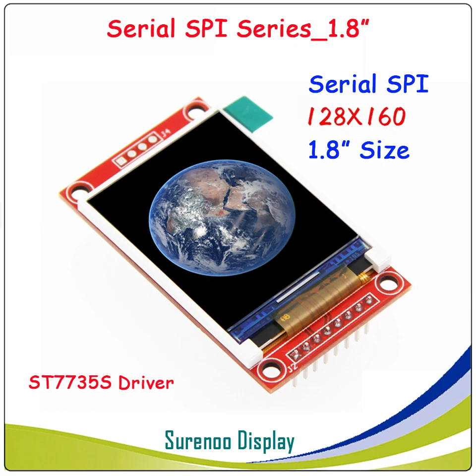 SUR128160A018B 1,8 дюймов 128*160 SPI серийный TFT ЖК-модуль драйвер экрана IC ST7735S для MCU без сенсорной панели - Цвет: SUR128160A018B