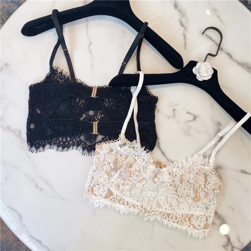 

Женский укороченный топ с открытой спиной, Короткий кружевной топ на бретельках, весна-лето 2022