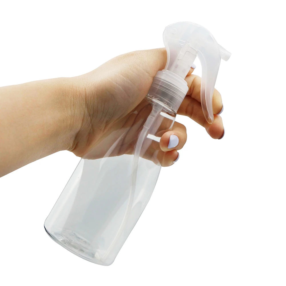 200ML PET Material White Transparent Spray Watering Can For Barber Haircut Assist Tools Multi Purpose Mist Sprayer Bottles
200ML PET Material White Transparent Spray Watering Can For Barber Haircut Assist Tools Multi Purpose Mist Sprayer Bottles