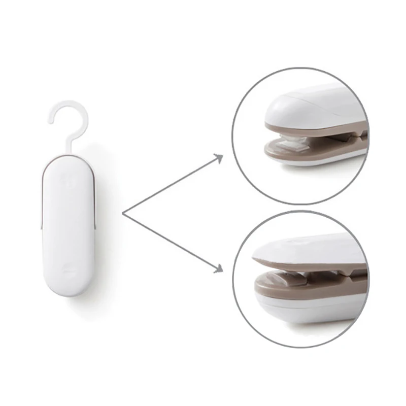 

Portable Mini Sealing Household Machine Heat Sealer Capper Food Saver Sealer Packing Plastic Bag Clip Handy Sealing Machine