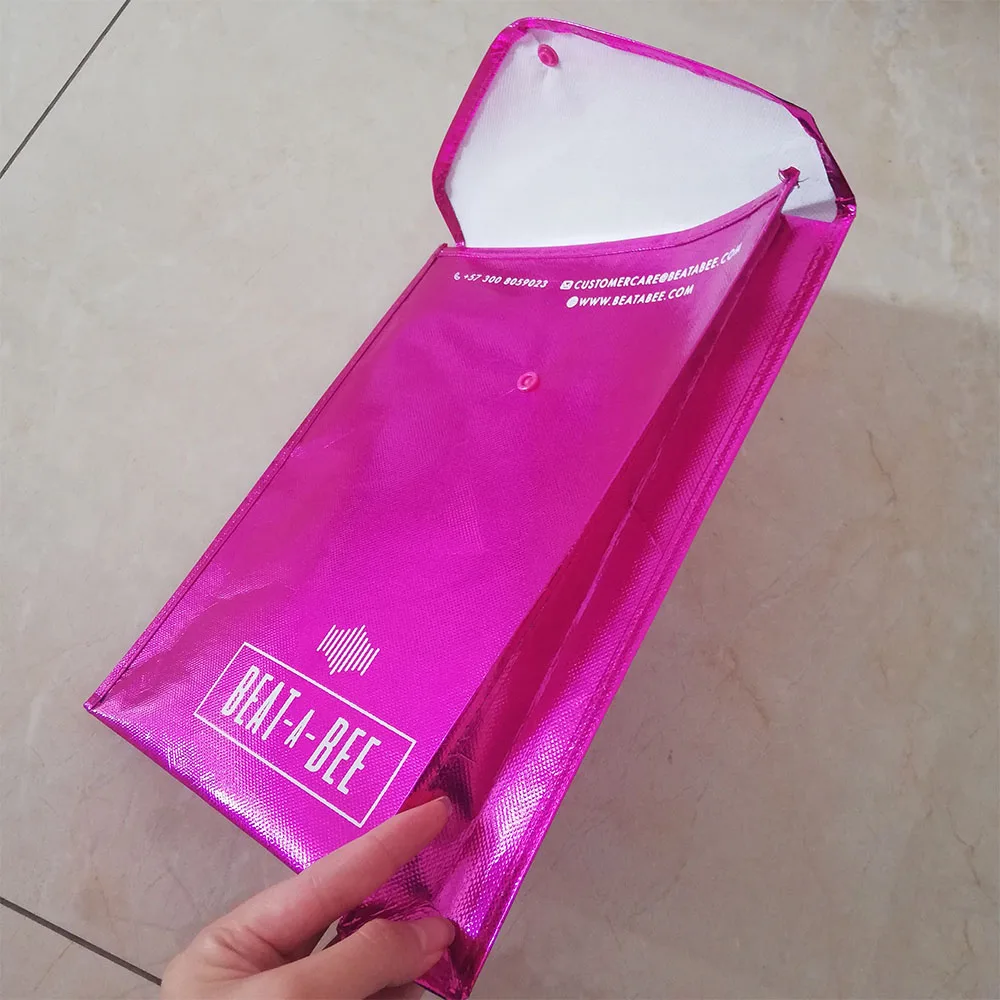 750 шт./лот курьерские Сумки держатель для файлов Нетканая сумка доставки