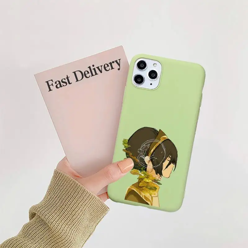 

Avatar the Last Airbender Phone Case Candy Color for iPhone 11 12 mini pro XS MAX 8 7 6 6S Plus X SE 2020 XR