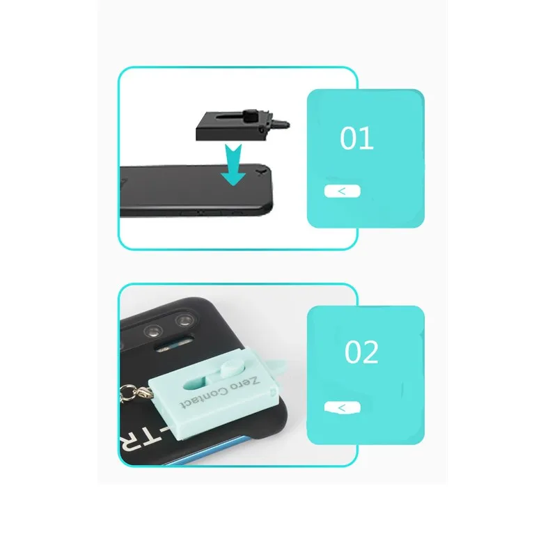 Портативная бесконтактная Защитная Наклейка для телефона брелок помощник