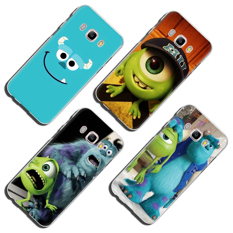 Cute Monsters Sulley University Tiger Hard Phone Cover Case For Samsung Galaxy J3 5 Prime 2017 EU J7 7 US | Мобильные телефоны и