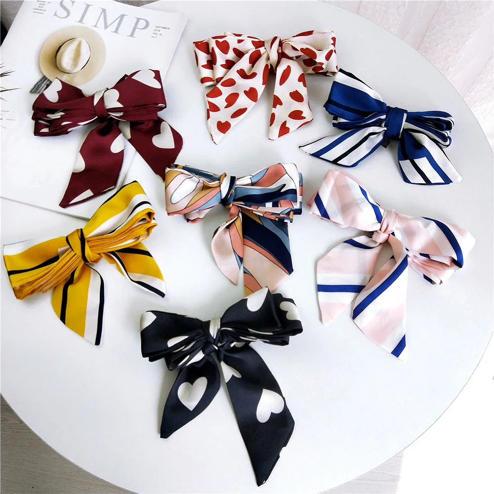 Милый новый тонкий узкий шарф женский маленький ленточный ремень для волос Декор