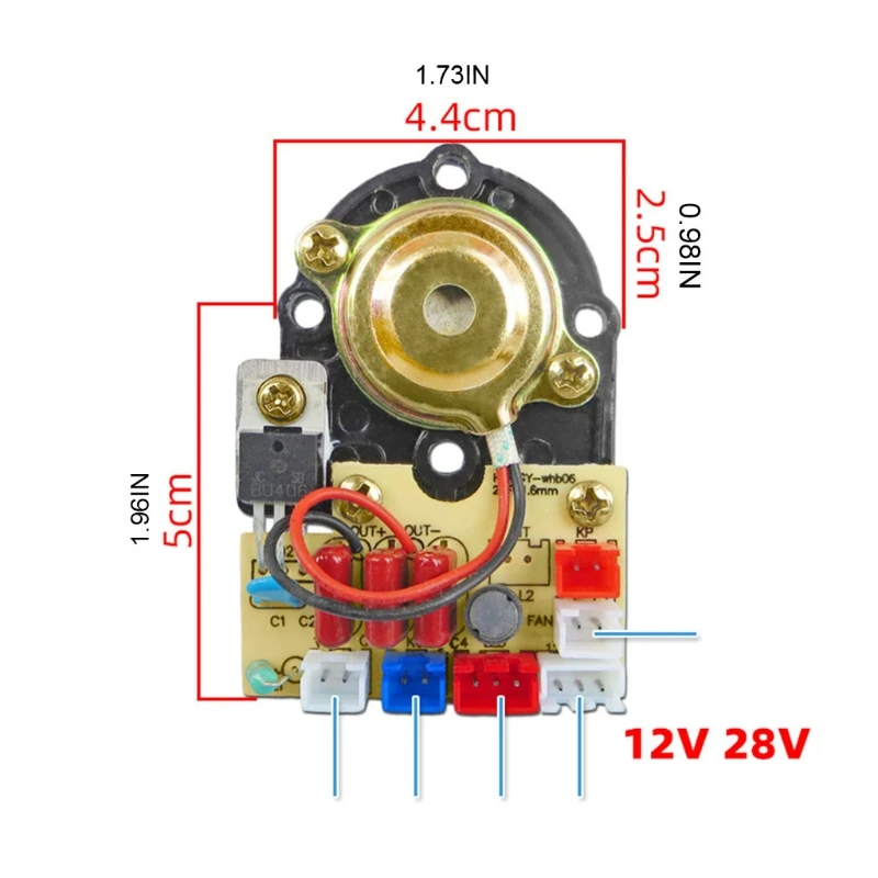 

Atomizer Power Mainboard Replacement Household Humidifier Parts GeneraI Fittings Maintenance Control Panel Board #720#