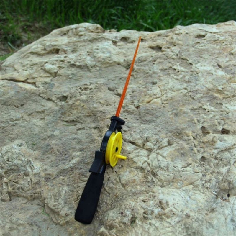 Портативная удочка для зимней подледной рыбалки 32 5/50 5 см маленькая морская