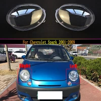 car headlight lens for chevrolet spark 20012009 headlamp cover replacement auto shell