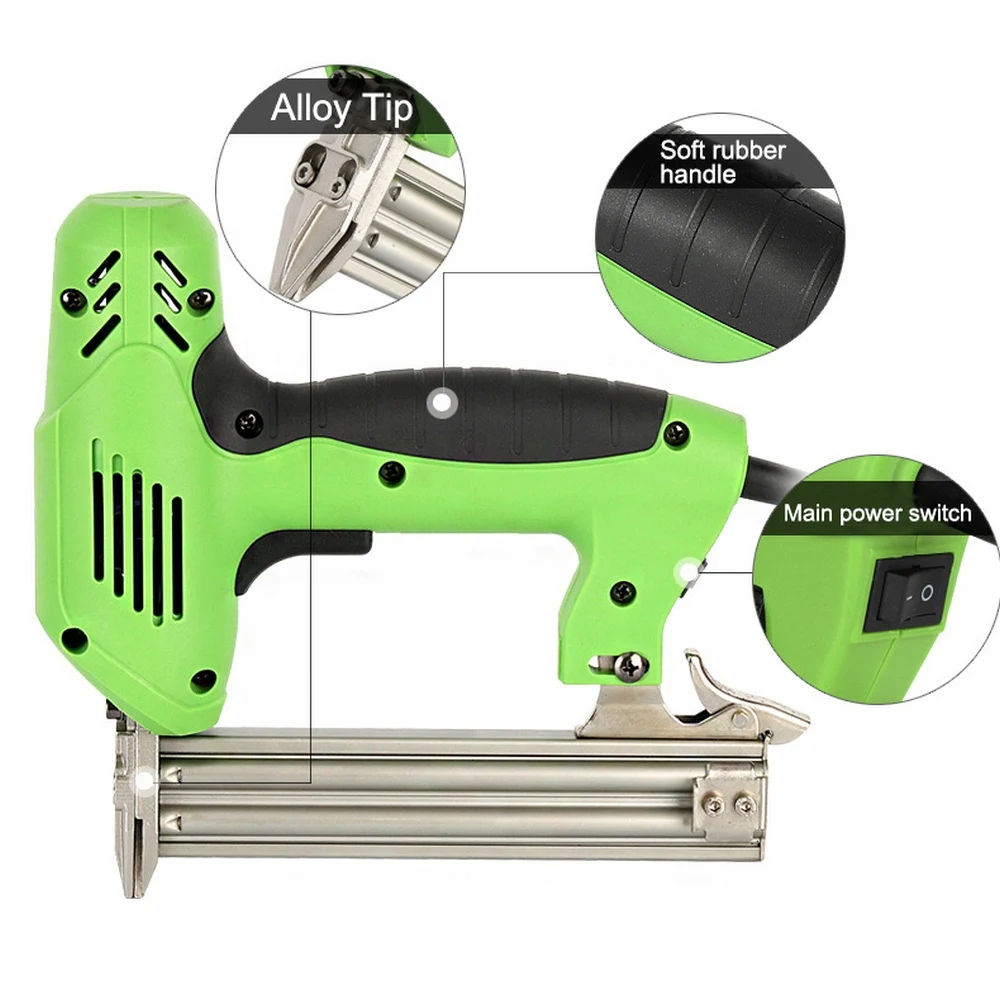 Электрический пистолет для ногтей и степлер 1800 Вт фотографический инструменты