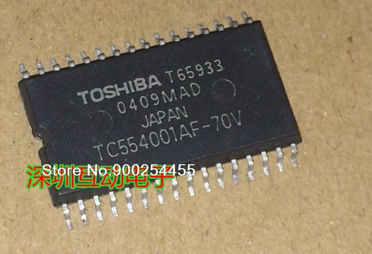 

5pcs/lot TC554001AF-70V TOS SOP32 ,