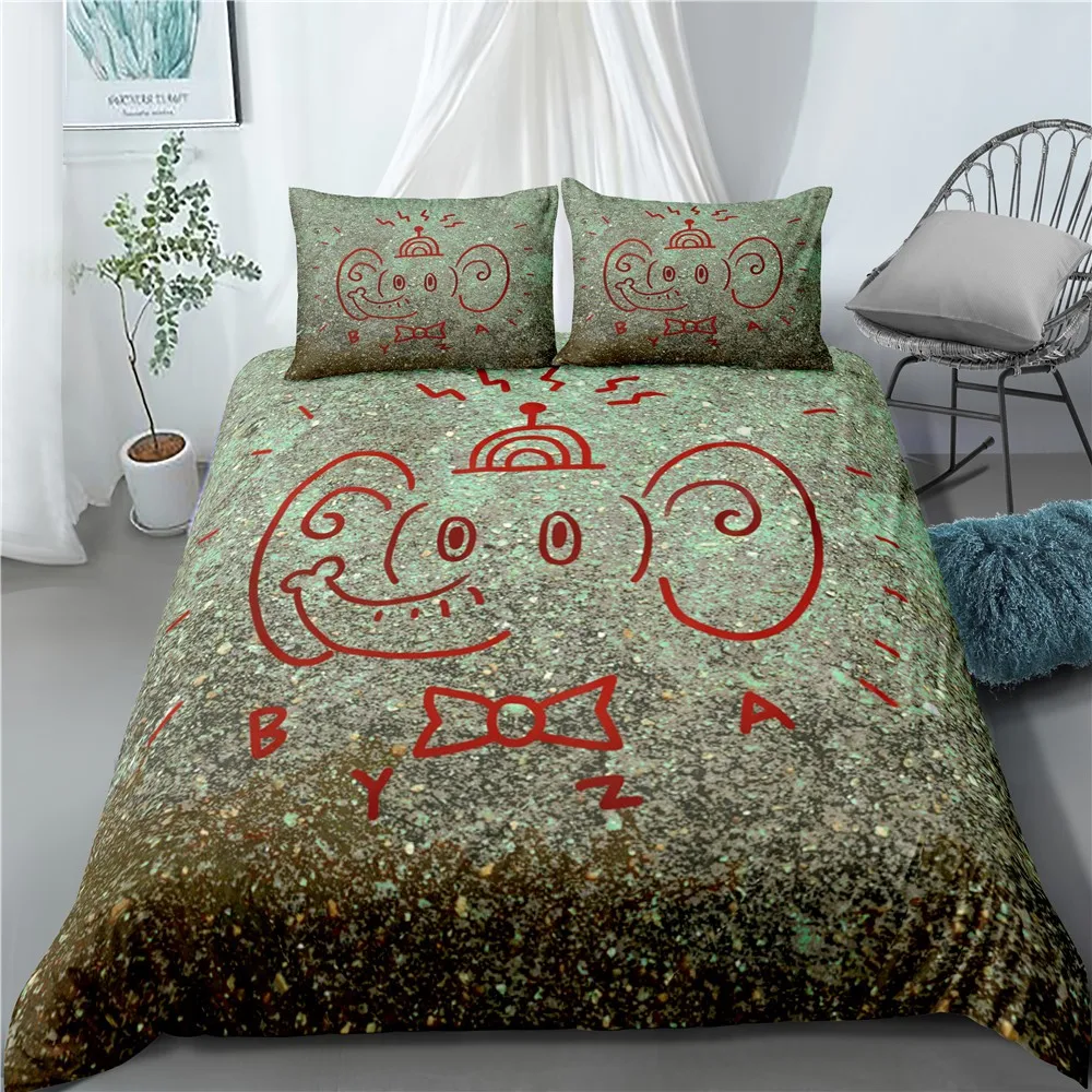 Комплект постельного белья с иллюстрацией 2/3 шт.|Комплекты белья| |