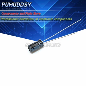 50 шт., высококачественный электролитический конденсатор 50 в 1 мкф 4*7 мм 1 мкФ 50 в 4*7