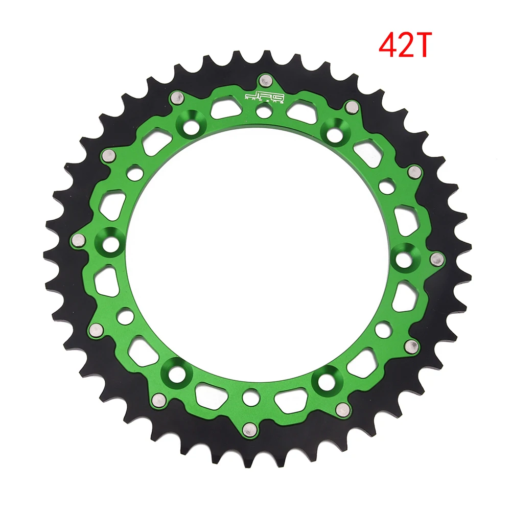 Задняя цепная Звездочка для мотоцикла KAWASAKI KX125 KDX200 KX250 KX500 KX KLX KDX RMZ 125 200 250 500 42 48 49 50