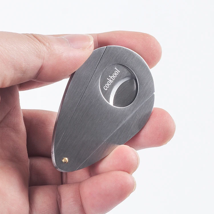 Двойные лопасти острый сигарный нож Нержавеющая сталь карман гаджеты Zigarre