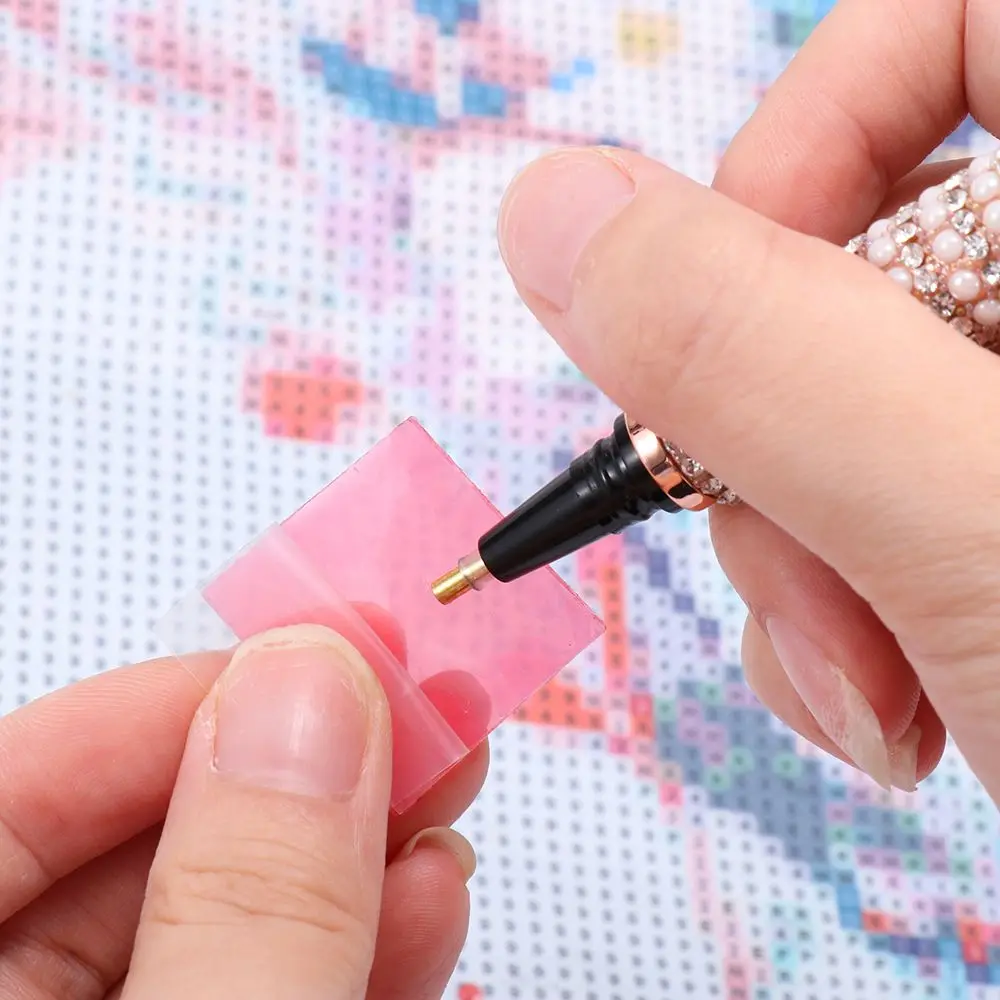 5D алмазная живопись ручка блестящая Алмазная точка перьевые ручки вышивка