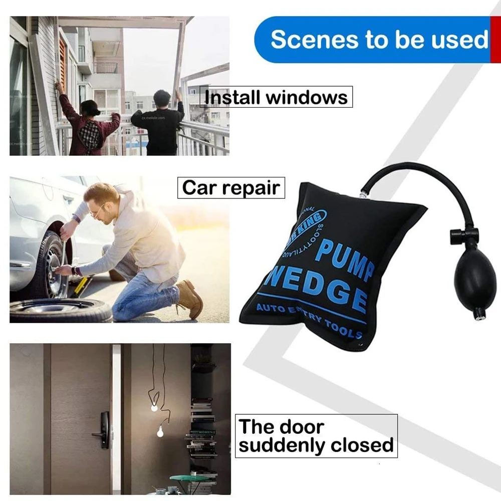 Автомобильный воздушный насос Надувные клин сумка ШИМ замок на окно дверь