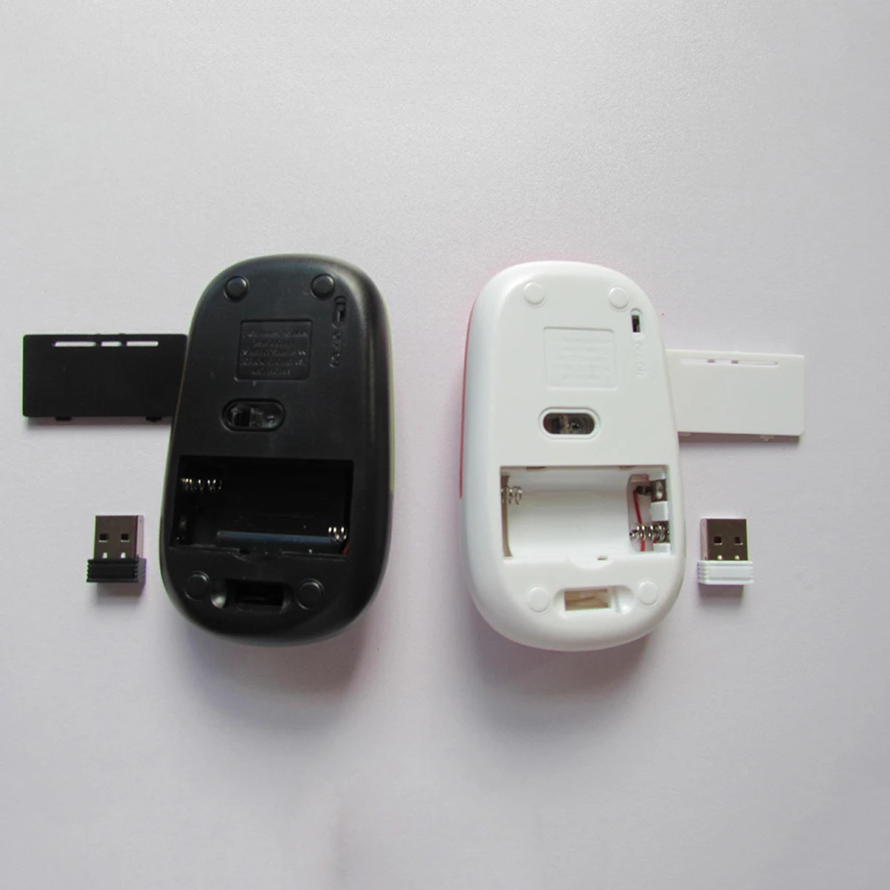 

2.4GHz Wireless Optical Ultra-thin Cursor Mouse Mice for Laptop PC with Receiver