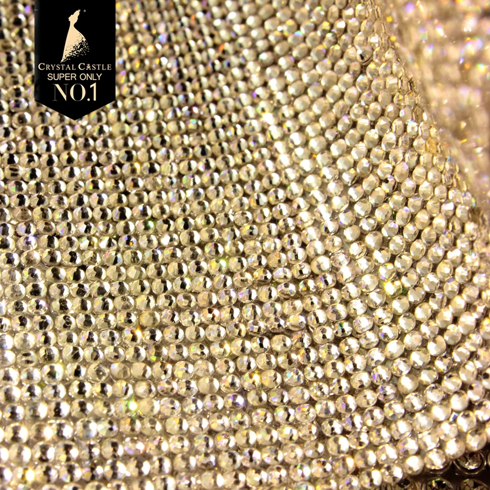 Хрустальный замок 24*40 см автомобильные клейкие стразы украшение для украшения