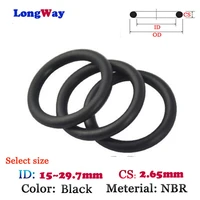 cs2 65 id15 0mm fluoro rubber o ring 10pcs washer seal plastic gasket silicone ring film oil and water seal gasket nbr material