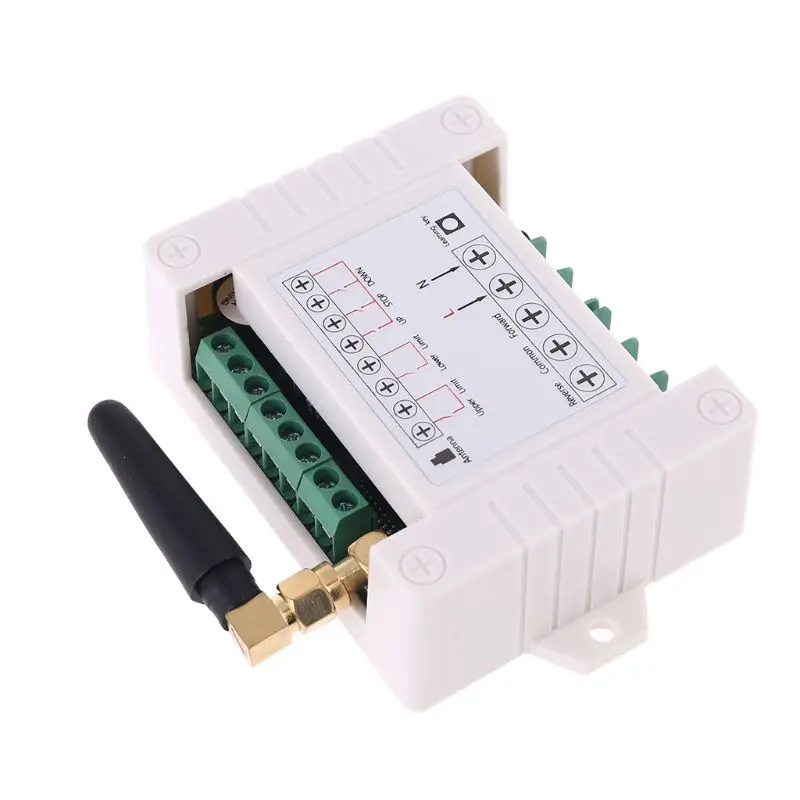 

2CH Remote Wireless Controller 315MHZ 433MHZ + 7010-3 for AK-AC02F 85-250V X3UA