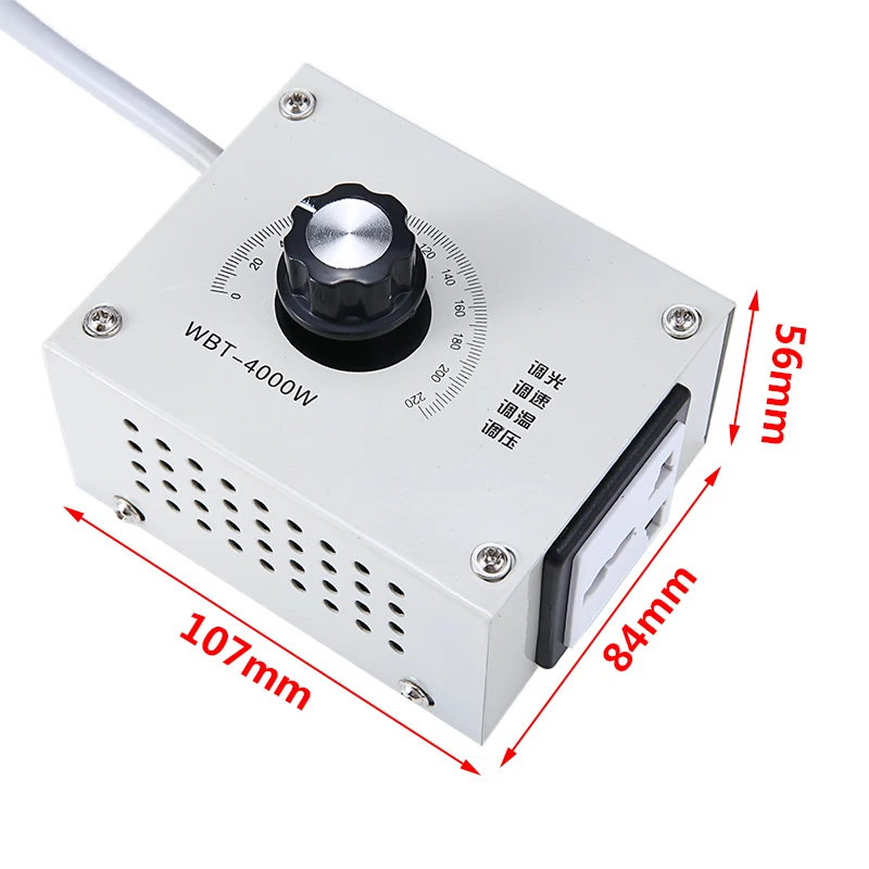 Регулятор скорости двигателя переменного тока 220 В 4000 Вт|Контроллер двигателя| |