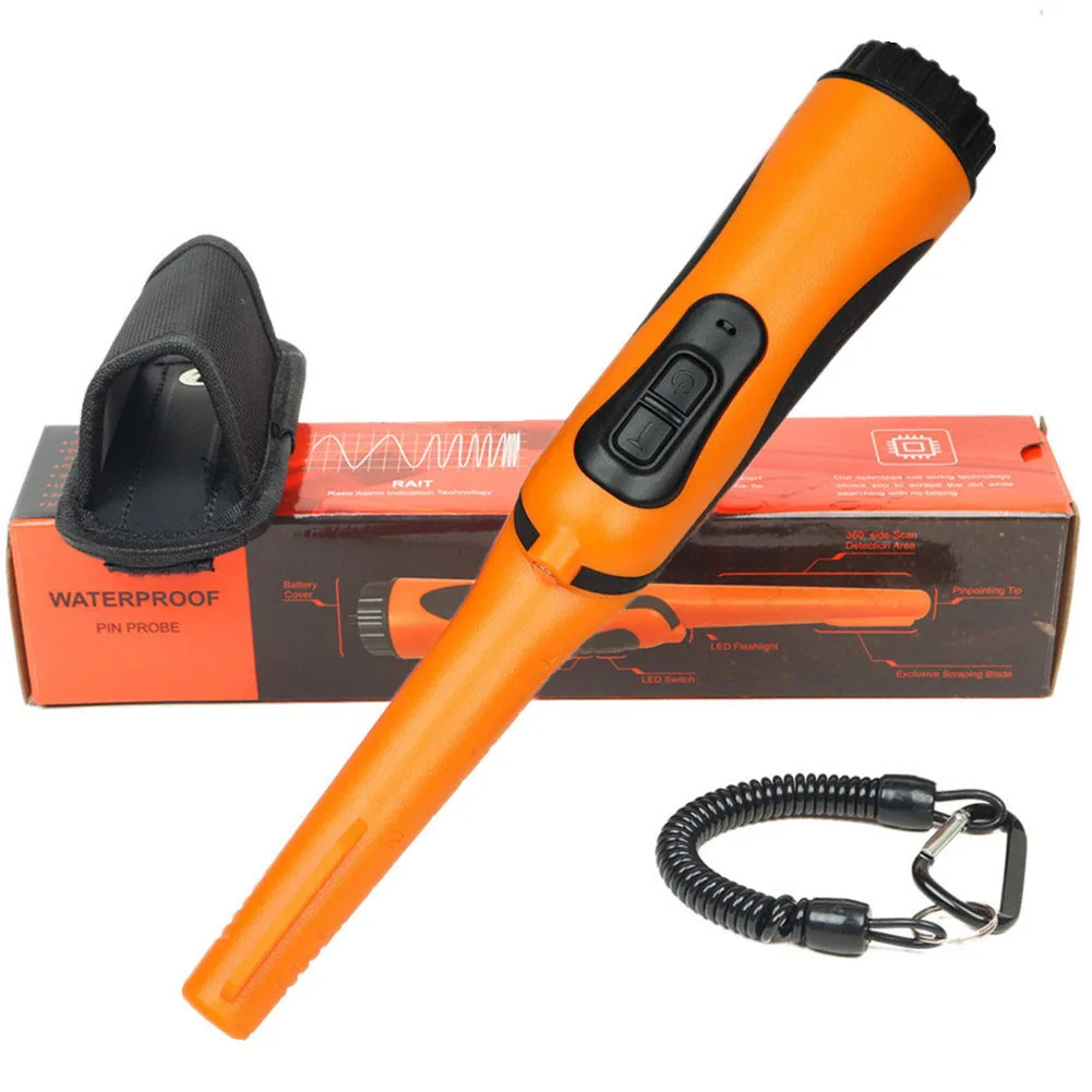 Металлоискатель Pinpointer IP68 водонепроницаемый ручной контактный указатель палочка