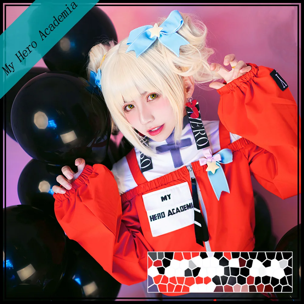 VEVEFHUANG горячий аниме Моя геройская Академия химико Тога косплей костюм женские