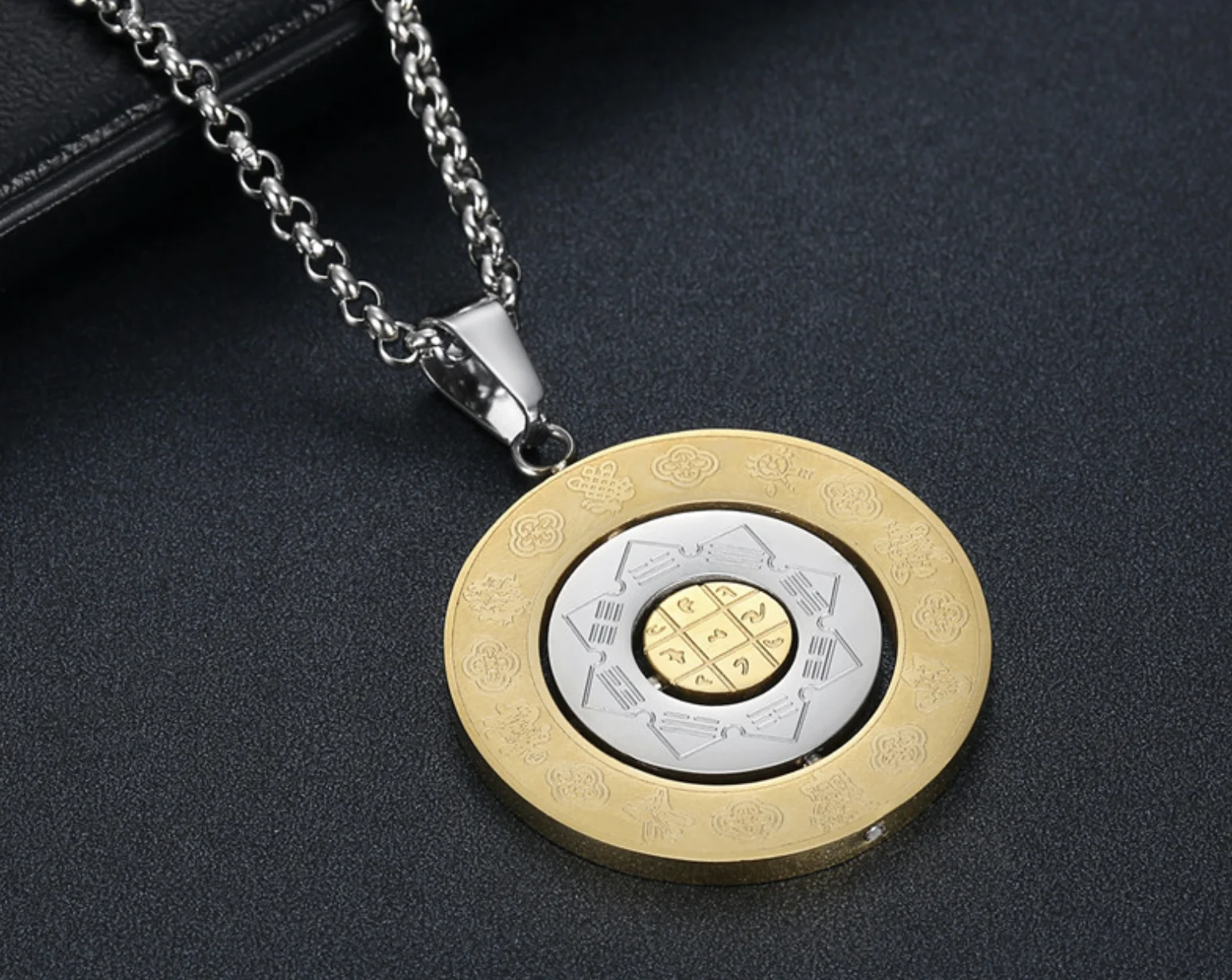 Модные ювелирные изделия поворотное ожерелье со знаком зодиака девять дворцов