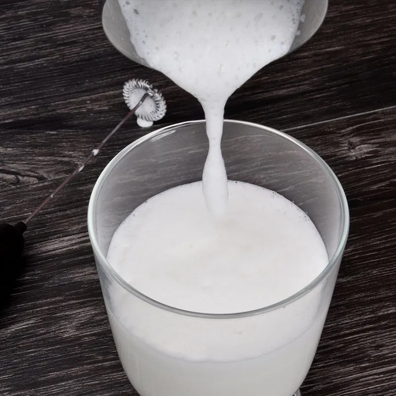 

Mini Electric Blender 48*235mm 5W Handheld Frother with Stand Bubbler for Coffee Egg Cappuccino BDF99